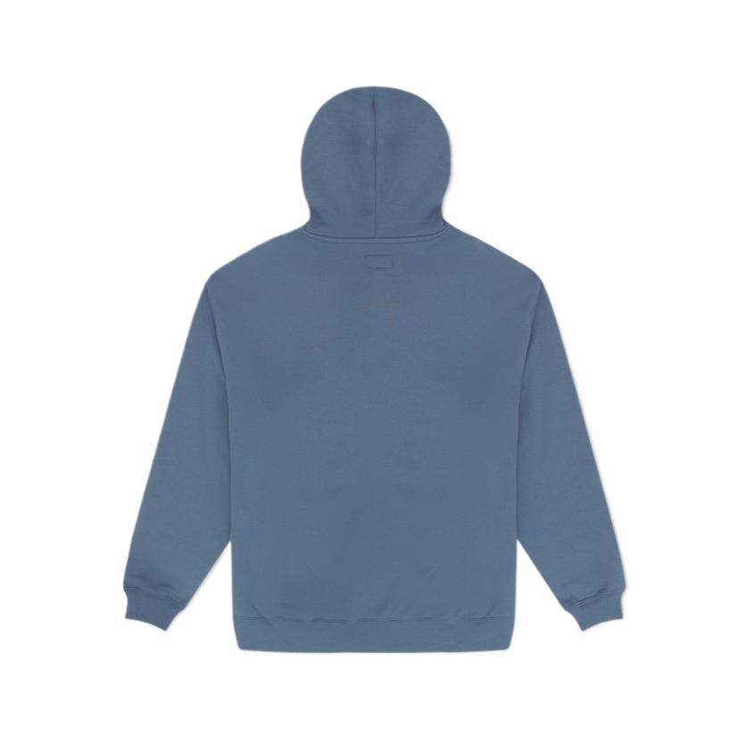 Converse Sweatshirts Men's Blue Hooded Moderate Cardigan 10027083-A05