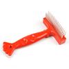 Pet Hair Removal Comb Red Dogs Brush Lobster Rake Comb Pet Grooming Combs Tool