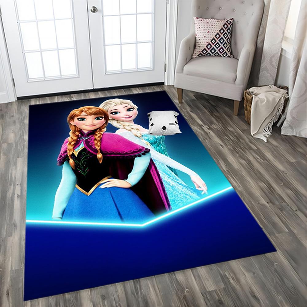 Frozen Adventure rug for Living Room, Bedroom, Study Room, Hallway Decoration, Perfect for Home Decoration or Holiday Gifts
