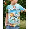 Summer The Octonauts Boys/girls O-neck 3D Printing Children T-shirt High Quality Trend Short Sleeve Kids Comfortable Soft Tees