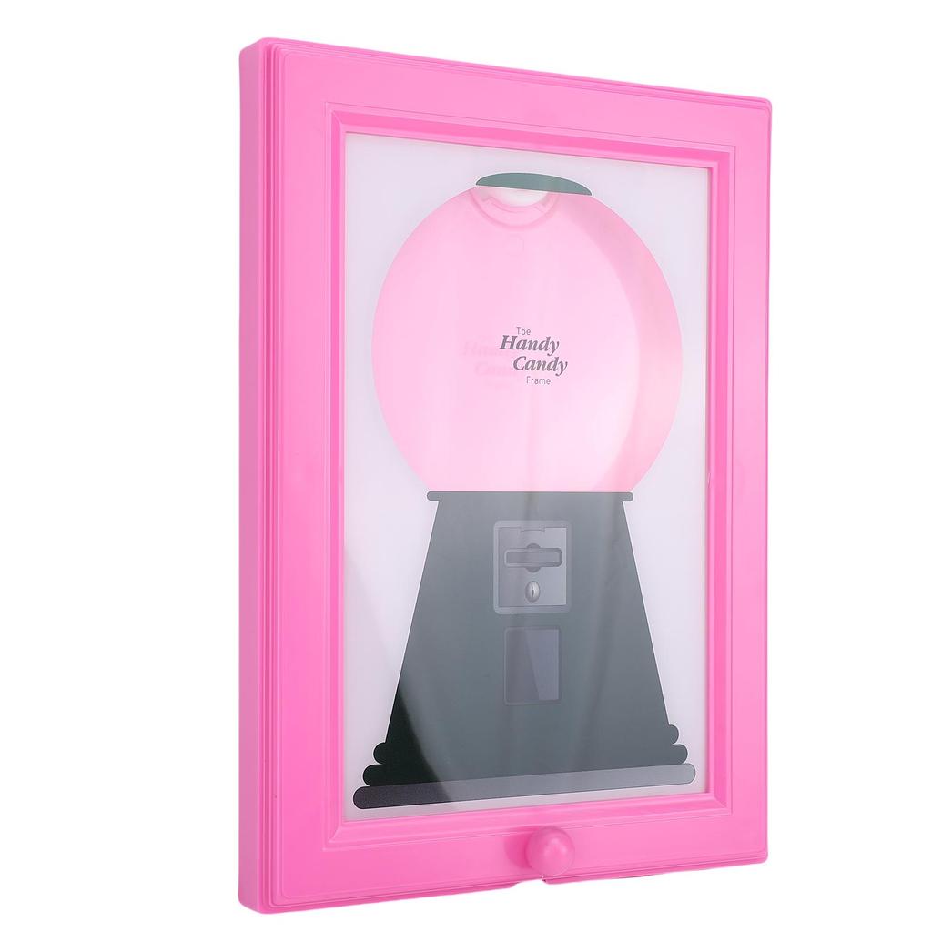 Handy Candy Frame Gumball Machine in A Frame Wall Mount Candy Dispenser Picture Frame