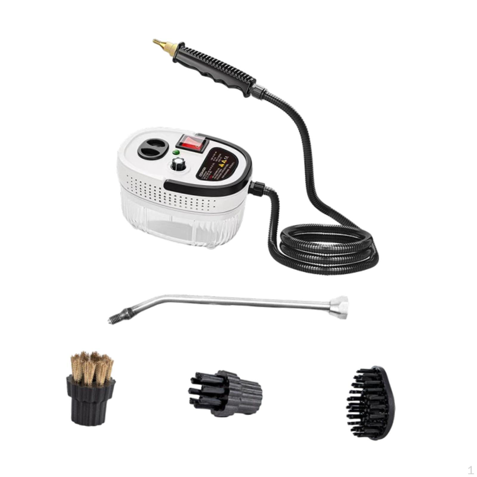 

Высокотемпературный пароочиститель, портативный пароочиститель, бак 110 В, 1,2 л, для домашнего использования, портативный для белый