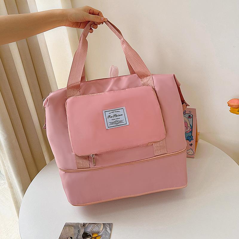 TS JYL laptop bag,Foldable Wheel Travel Bag Multi-Function Storage Expanded Luggage Bag
