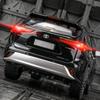 zcawt5 1:24 Toyota HIGHLANDER Streetcar version Diecast Metal Alloy Model car Sound Light Pull Back Collection Kids Toy Gifts