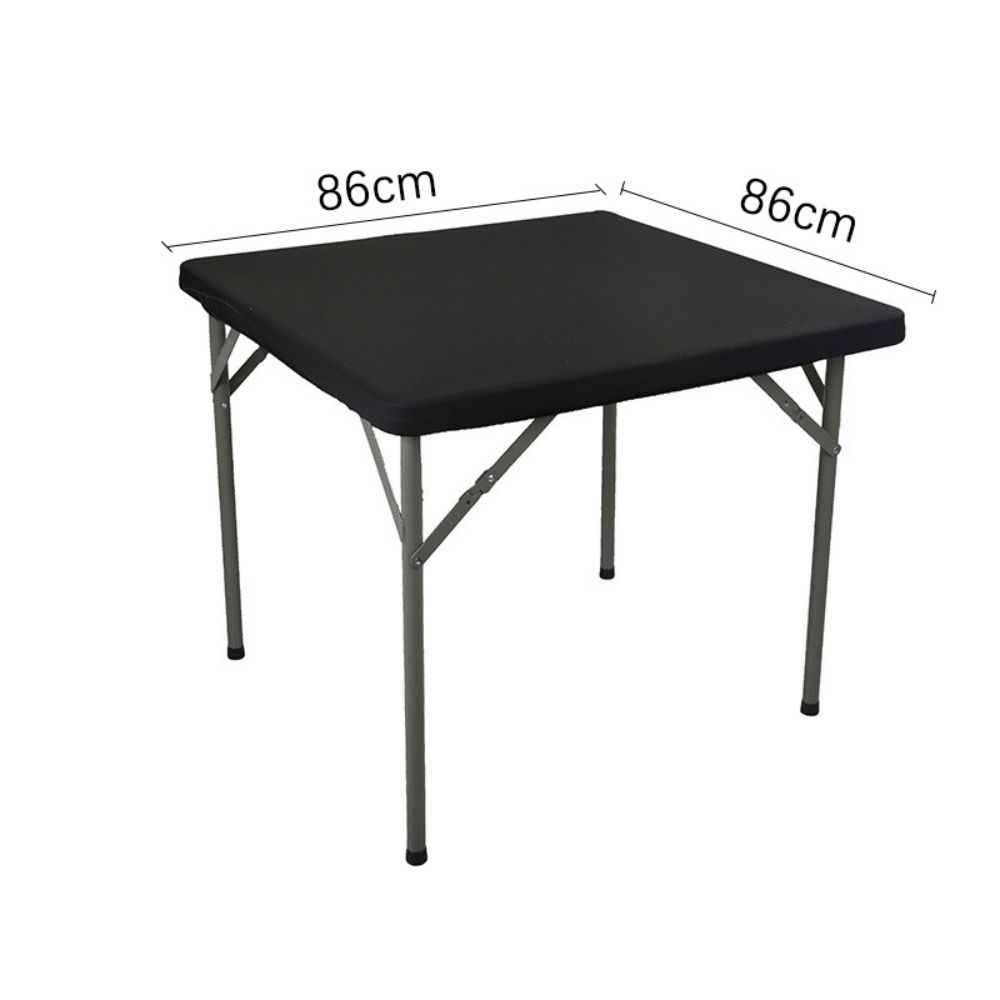 86X86CM Stain-Resistant Tablecloth Elastic Picnic Table Cloth Square Table Cover  Home