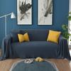 Solid Color Lazy People Couch Cover Comfort Sofa Towel Blanket for Living Room Universal Anti Cat Scratch Sofa Protection Cover