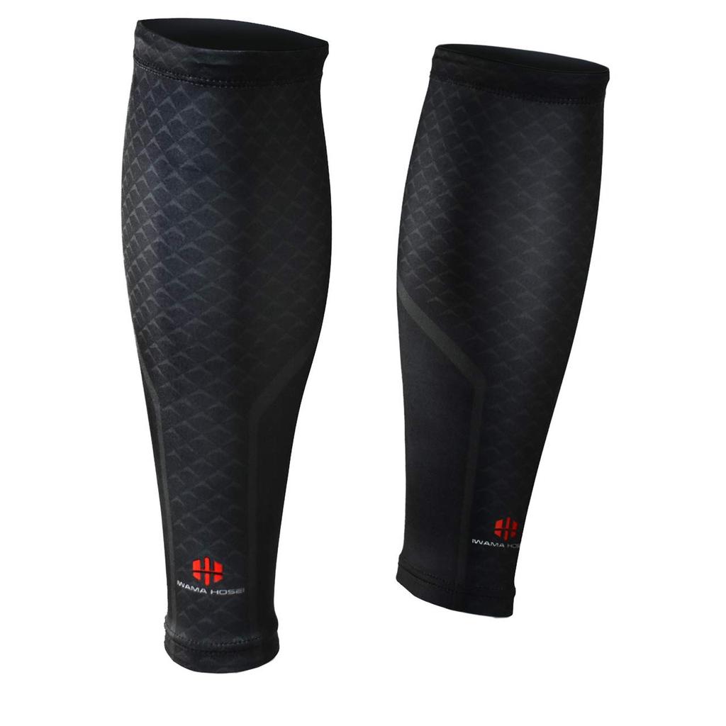 IWAMA HOSEI Calf Supports, Calf Supports for Sports, Muscle Strains, Compression, Men's, Set of 2, CALF FIT