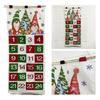 Fabric Christmas Advent Calendar Christmas Countdown Calendar with Pockets