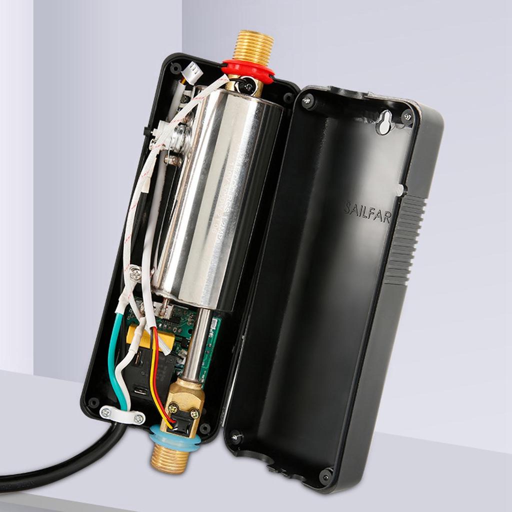 Electric Water Heater Hot Water Heater 3S Heating G1/2 Electric Water Heater for Kitchen Dorm Bathroom RV