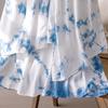 Yunnan Handmade Summer Korean-Style Women's Irregular Slimming Cotton Skirt