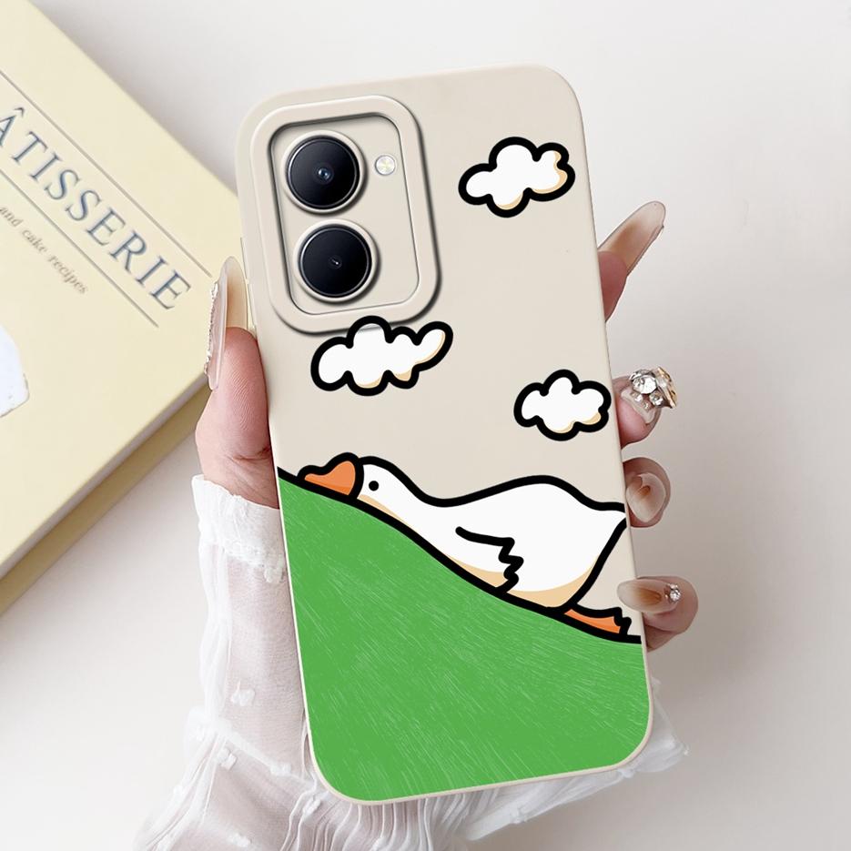 For Realme 10 4G Case RMX3630 Cute Panda Cartoon Cover Soft TPU Phone Case For Realme 10 Pro Plus Pro+ Realme10 5G Fundas Bumper
