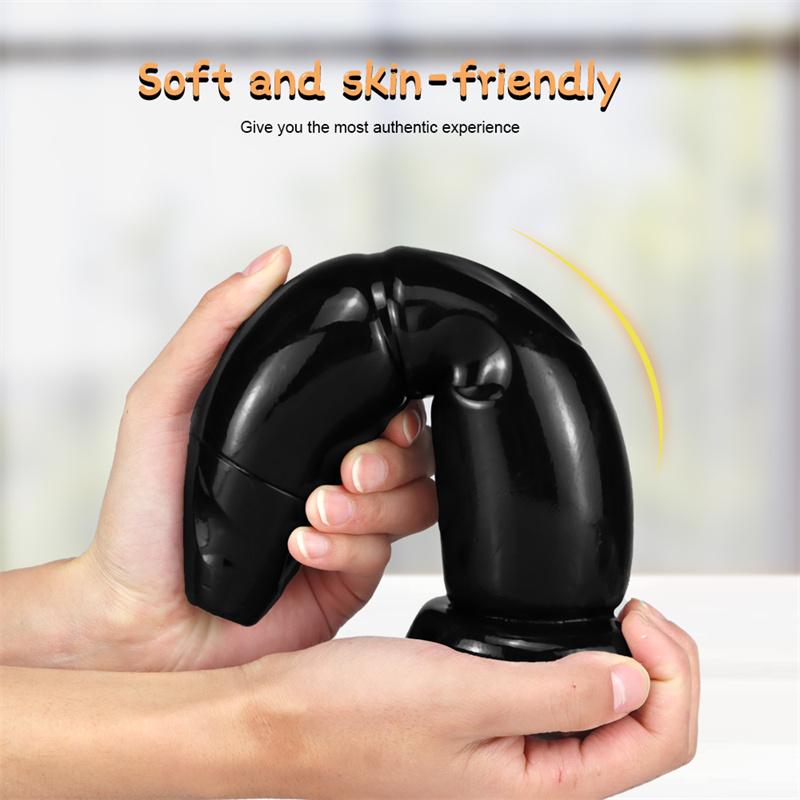 Cannon Oversized Simulation Dildo Female Stallion Phallus Backyard Butt Plug Masturbation Device