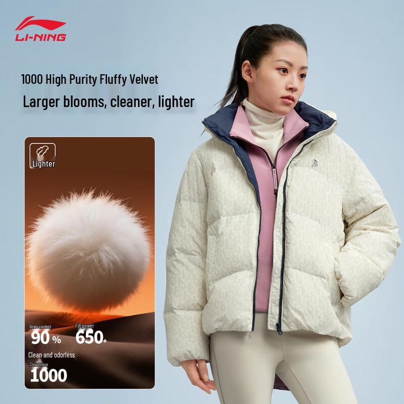 

Li-Ning Women s Retro Short Down Jacket M