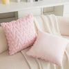 Modern Solid Color Love Plush Throw Pillow Cover,Valentine's Day Cushion Cover, Home,Room,Bedroom,Living Room,Sofa Decor