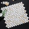 Shell Mosaic Tile Natural White Mother of Pearl Wall for Kitchen Backsplash Bathroom Tiles Decoration Crafts Materials