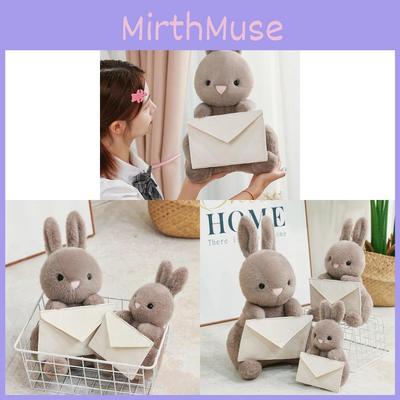 Envelope Bunny Plush Toy With Soft Short Pile For Baby Sleep And Gift Giving