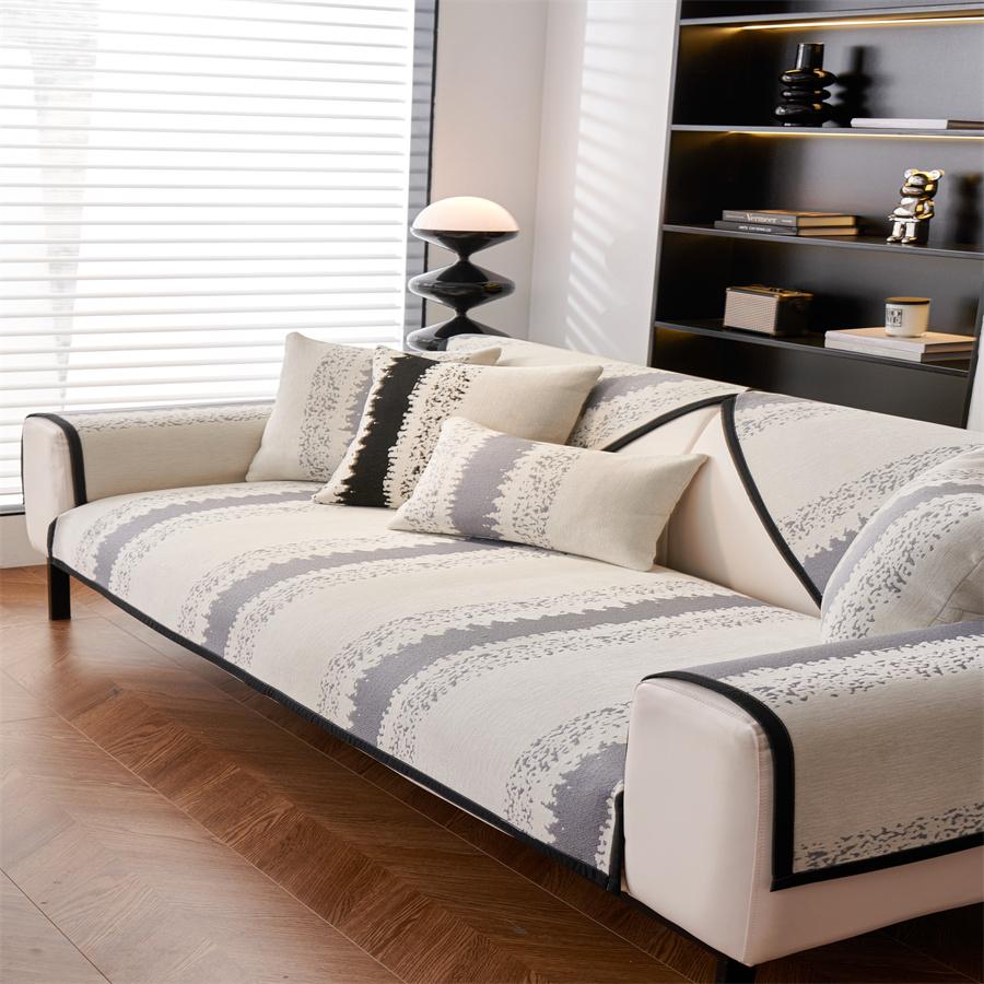 

Nordic Simple Four Seasons Универсальная диванная подушка Прямой ряд Диванная нескользящая подушка Advanced Sense Чехол для дивана Ткань Полотенце 30x50cm pillowcase