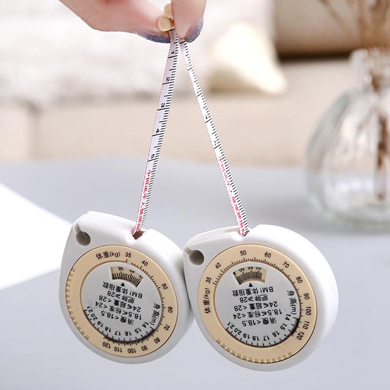 1.5M Automatic Telescopic Tape Measure Fitness Measuring Tape Centimeter Meter Tapes Metric Tape Ruler For Body Tailor Sewing