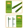 Plant Support Stakes Adjustable Plastic Plant Cage Garden Plant Stakes Plant