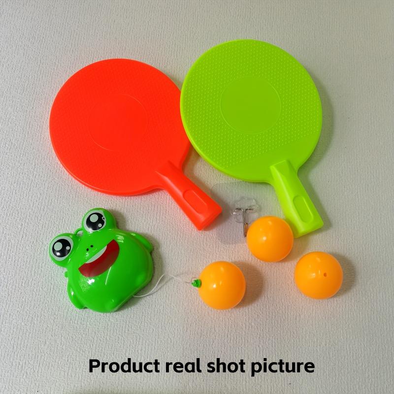 1SET Hanging Table Tennis Training Table, a Parent-child Interactive Indoor Hand-eye Coordination Practice Toy Suitable for Children
