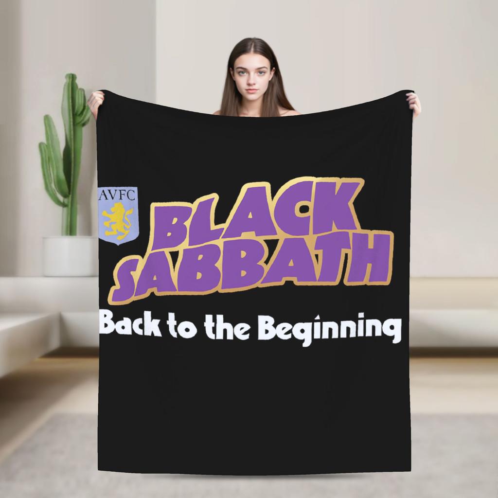Ozzy Osbourne Metal Rock Black Sabbaths Deku Teplá Pohodlná Plyšové Povlečení Přehozy Klučičí Dívčí Ložnice Flanelová Přehoz na Postel