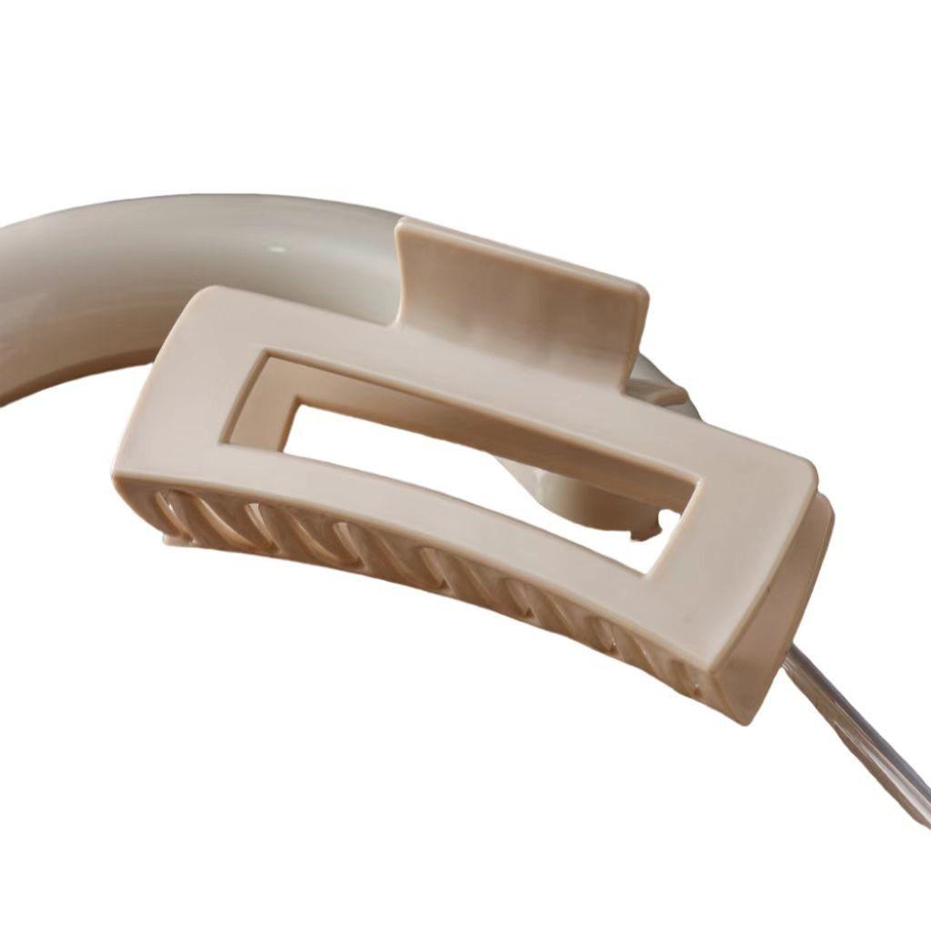 New Soft Silicone 10.5 Women's Anti-Drop Shark Hair Clip - Anti-Collision Back of Head Claw Clip.