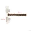 Perch Wooden Stick With Suction Cups For Birds, Parrots,