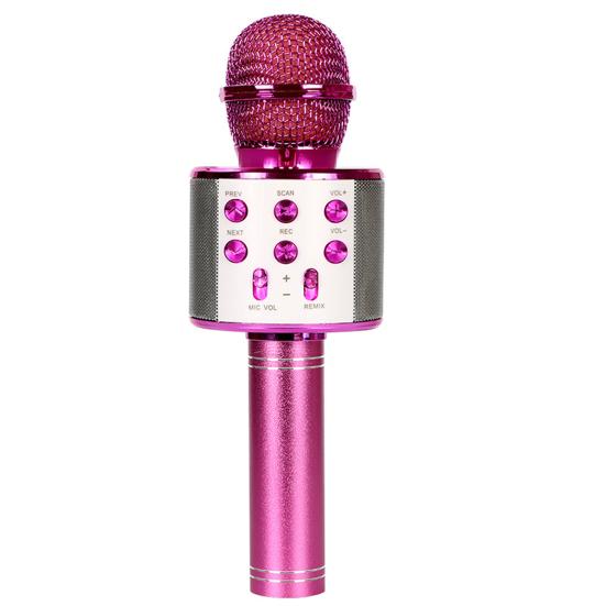 Stabilní High Fidelity Selfie funkce Široce kompatibilní Ruční přenosný bezdrátový Karaoke mikrofon KTV přehrávač pro zpěv