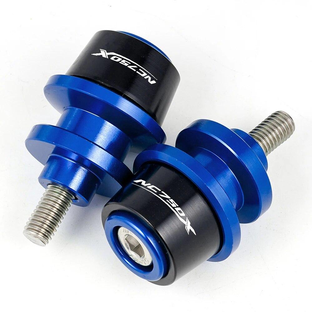 Für HONDA NC750X NC750S NC750 NC700 NC700S NC700X 2012-2018 Motorradzubehör 8MM Schwinge Spulen Slider Stand Schrauben