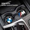 2Pcs Car Coasters Silicone Non-Slip Water Cup Mats For BMW G30 G32 G01 G02 G05 G06 G07 G26 G23 G22 F40 F20 G08 G16 glasses clip FY0