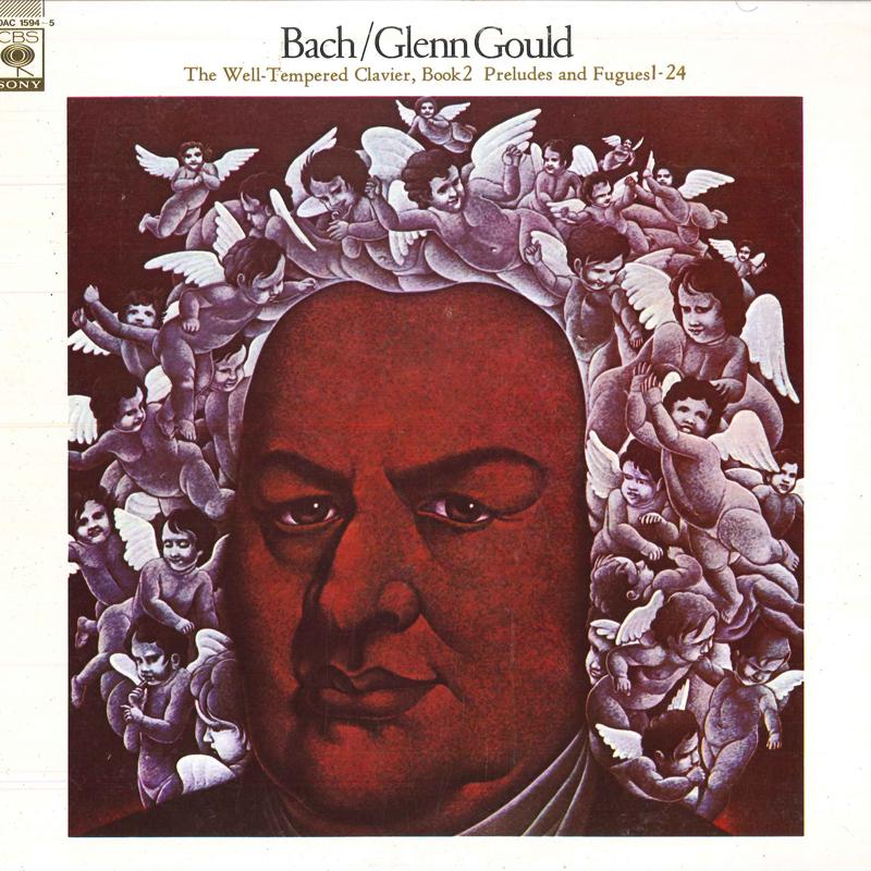 

LP Record GLENN GOULD PIANO - Bach The Well Tempered Clavier, Boo 40AC15945 CBS SONY 1982 Japan Classical Used