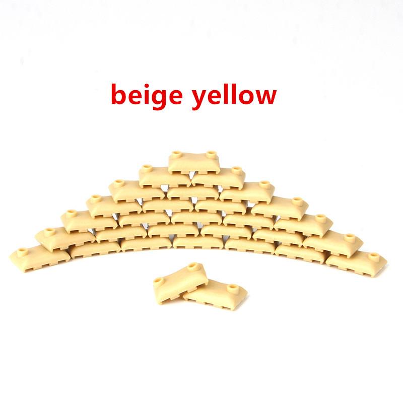 100pcs Sandbag Building Block Toy, Multifunctional Sandbag Obstacle Trench Bricks Military Scene Accessories Model Gift For Kids