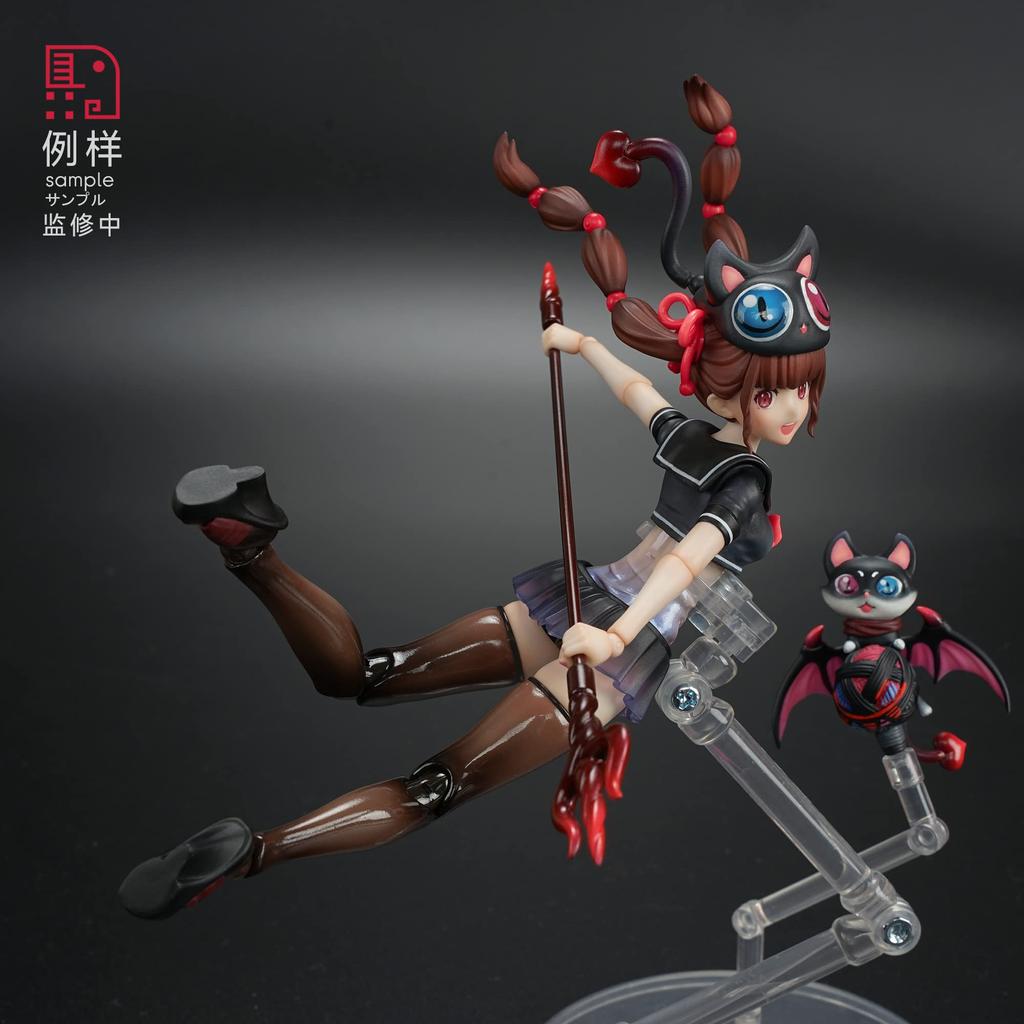 EXSSRION Apprentice Witch Nana Hoshikawa Scale PVC ABS Painted Movable Figure 1/12 &
