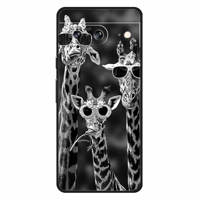 Für Google Pixel 8 / 8pro Hülle Weiches Silikon Löwe Eule Luxuriöse Rückabdeckungen Für Google Pixel 8 Pro Hüllen Pixel8 Cartoon Schalen