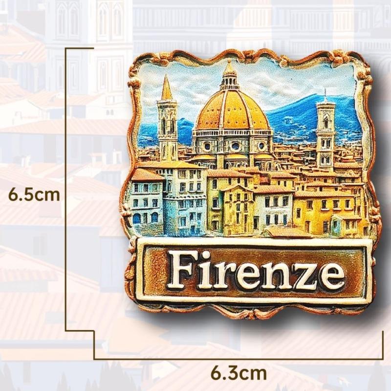 Italien Reise Souvenirs Capri Kühlschrankmagnete Rom Pisa St. Bernhard Florenz Tropea Kühlschrankaufkleber Wohnkultur Hochzeitsgeschenke
