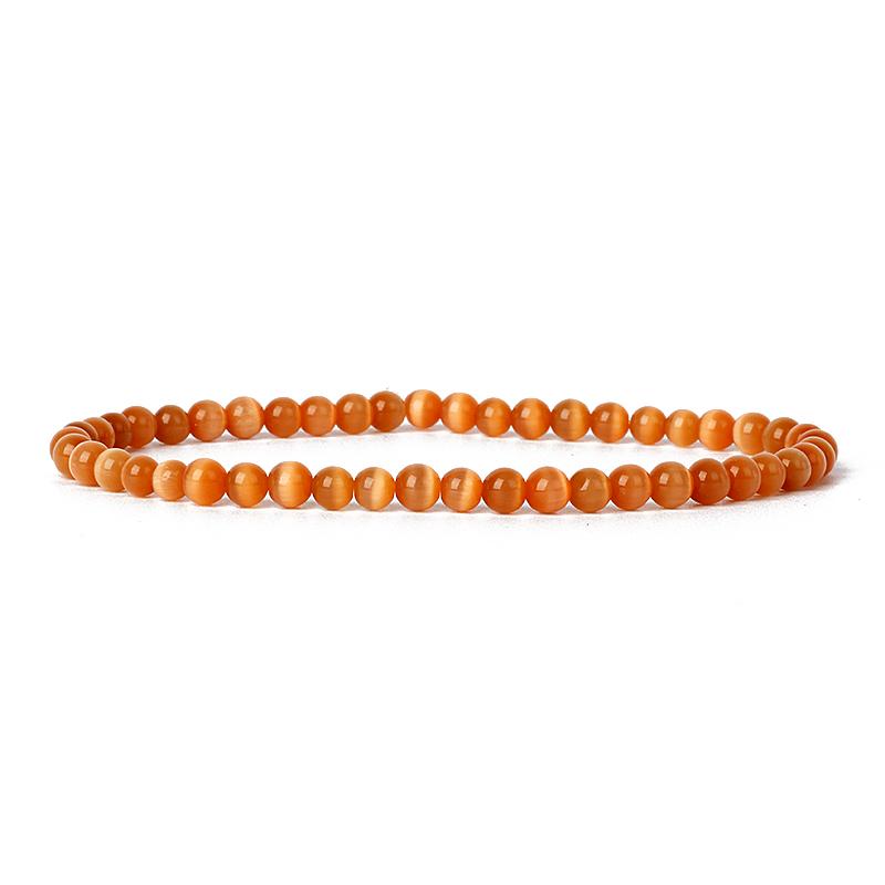 Natural Stone Bracelets Men 4mm 6mm Beads Elastic Bracelet Charm Chakra Healing Reiki Yoga Bracelets For Women Beads Jewelry New