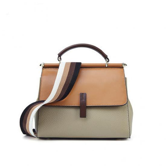 2025 New Spring/Summer Genuine Leather Crossbody Bag Fashionable Women's Shoulder Bag Women's Handbag Genuine Leather Free Agency
