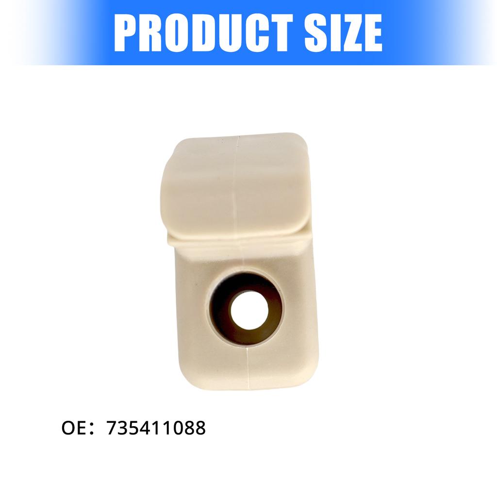 ABS Sun Visor Clip Holder High Strength Plastic Sun Visor Bracket Offering Easy Tool Free Installation for Fiat Vehicles