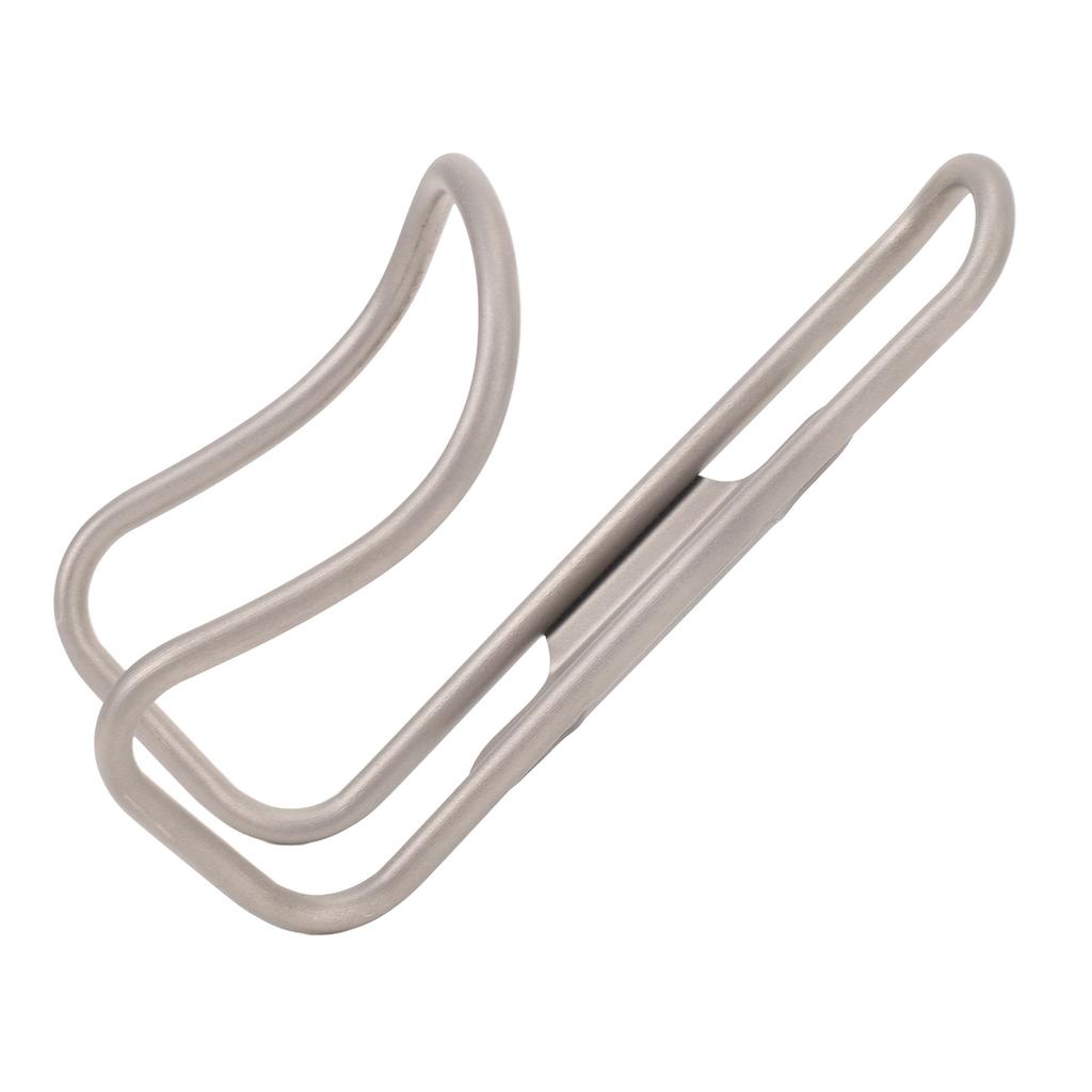 Water Bottle Cage Ti Alloy Lightweight Flexible High Strength Water Cup Holder Bracket for Cycling Riding