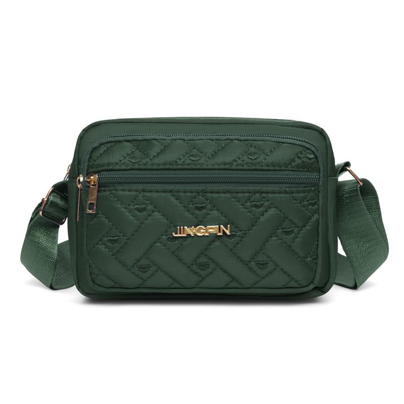 Unisex Casual Shoulder Bag - Adjustable Shoulder Strap, Multi Compartment Design, Portable and Lightweight, Suitable for Daily Commuting and Travel