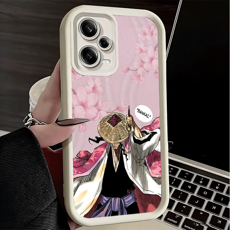 

Phone Case for Xiaomi Redmi Note 15 14 13 Pro Plus Bleach Kyoraku Shunsui Shell 12S 11 11S 11T 5G 14S Soft Silicone Funda Redmi Note 13 Pro 4G