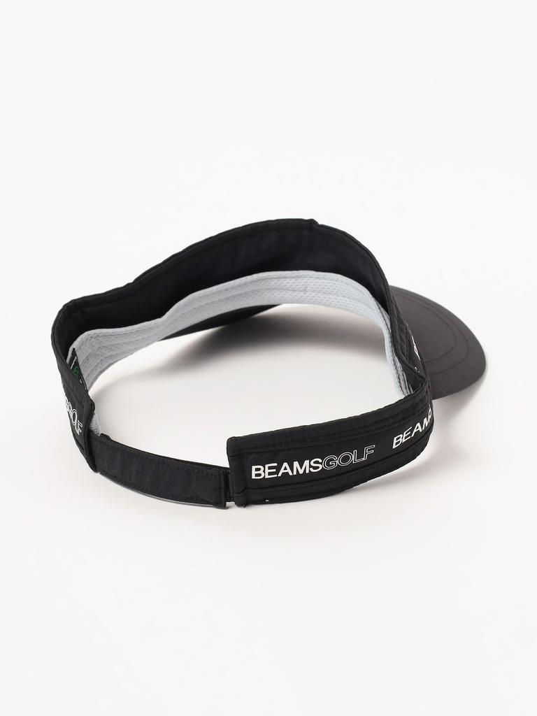 Hat Logo Tape Sun Visor BLACK FREE 81410359965 [Beams Golf] <WOMEN> Women's