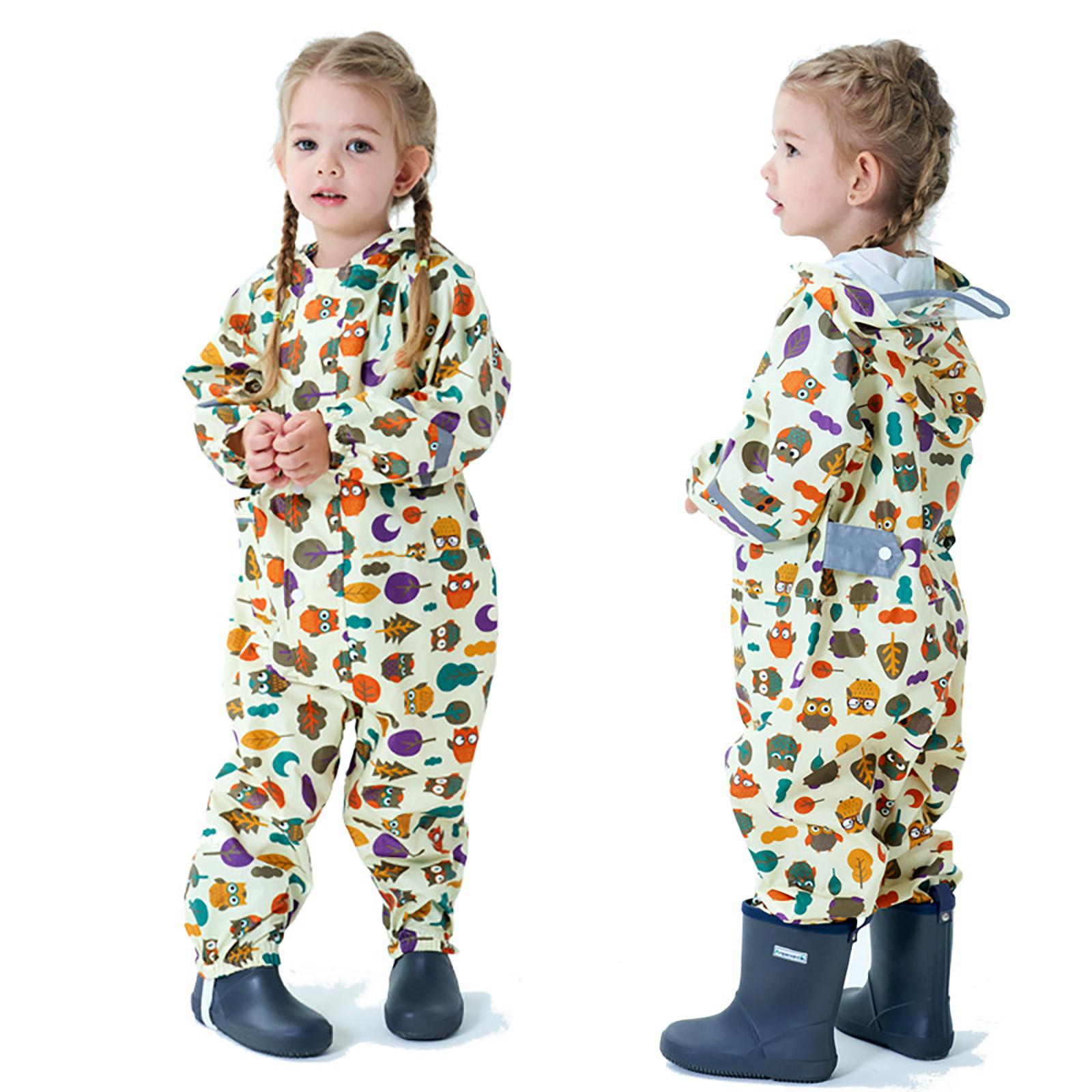 

Детская куртка унисекс с капюшоном, ветрозащитный и водонепроницаемый плащ для девочек и мальчиков, маска L белый