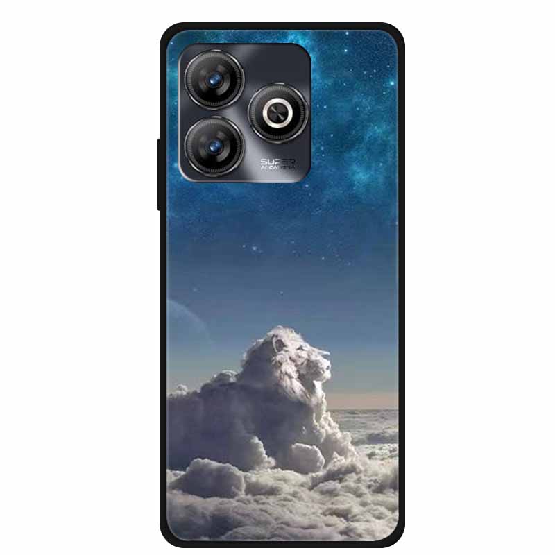 

Для ZTE Blade A75 4G Чохол Z2359 Модний Розписний М який ТПУ Силікон для ZTE Blade A75 4G Чорна Задня Кришка Для Z2359 4G Чохол для Телефона ZTE Z2359