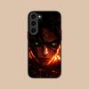 AOT Eren Yeager Silicone Mobile Phone Case for Samsung Galaxy S26 S25 S24 S23 S22 S21 Plus FE Ultra Colorful Cover