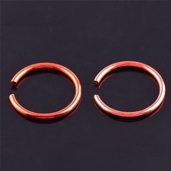 20 PCS Nose Rings Multi-Colors Durable Stainless Steel Anti-rust Nose Decoration for Women