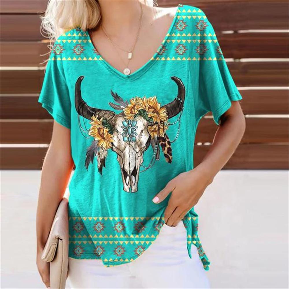 Универсальные футболки в стиле Харадзюка с абстрактными крутыми ретро-элементами и принтом — фото 4