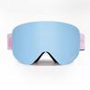 Popular ski goggles, magnetic sports ski goggles, frameless, double-layer anti-fog ski equipment