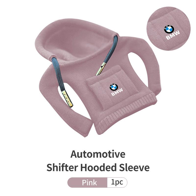 Hoodie Car Shift Anti Slip Protective Cover Interior Accessories For BMW X3 X5 M5 M3 E46 E90 E60 F10 E39 F30 E36 G30 E87 E70