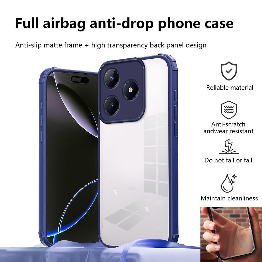 

For Realme Note 50 Case Realme C53 Phone Case Realme C51 Cover Narzo N53 Anti-drop protection Shookproof Hard acrylic back cover realme C53